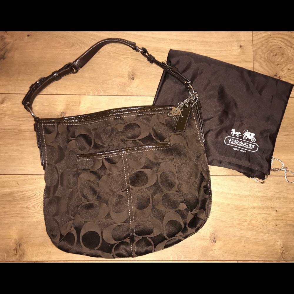 Signature Coach Hobo Bag